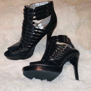 Calvin Klein strappy bootie